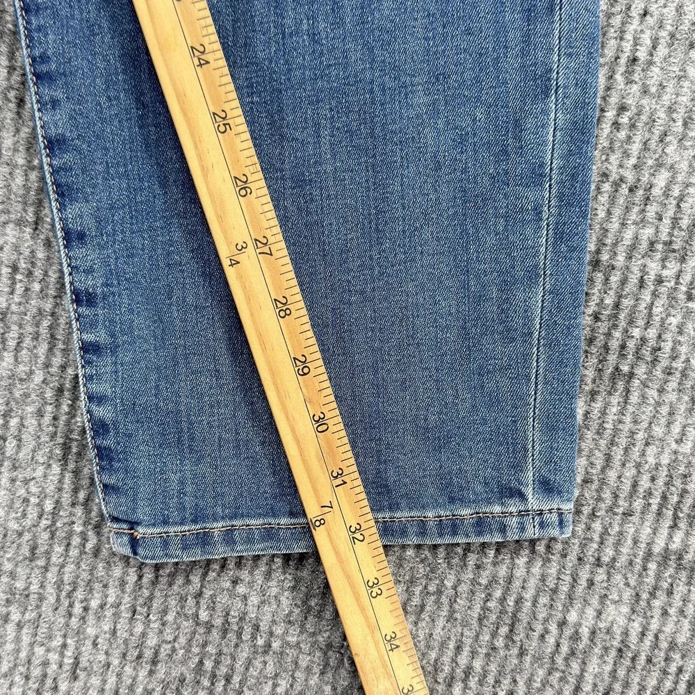NWT Mavi Zach Jeans Men 42x32 Blue Medium Wash Straight Leg Stretch Denim Casual
